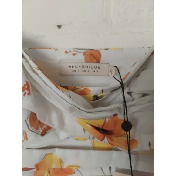 BNWT Bec and Bridge Colette Midi Dress, Size 8 - Picture 8 of 9